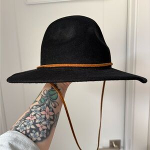 [Sold] Brixton - Fedora Hat - Black - Small (56cm)